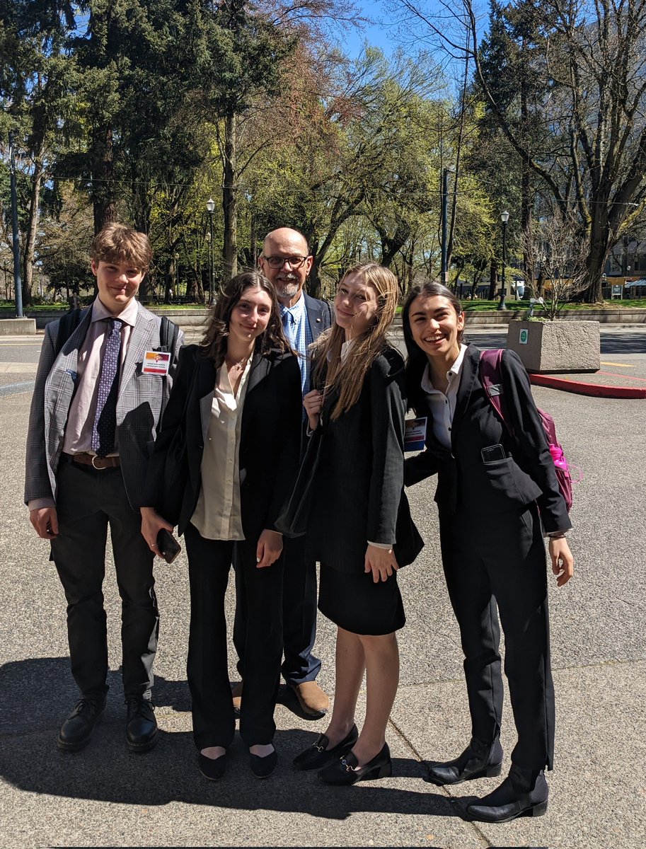 Attending the Future Business Leaders State Conference this week with LHS champions.