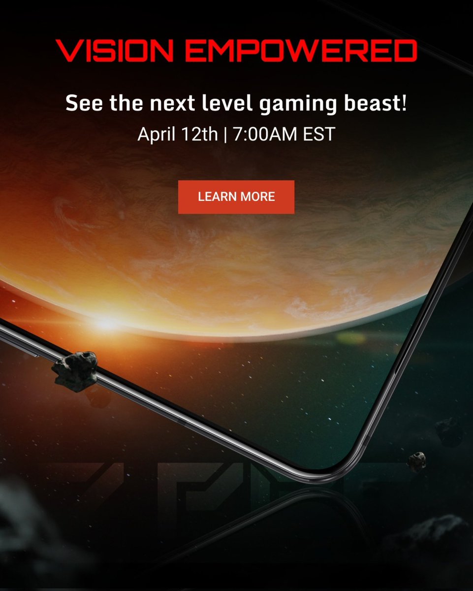 drbeel_techno's tweet image. #ZTE #nubia #RedMagic7Pro 
النسخة العالمية للـ ZTE nubia Red Magic 7 Pro في 12 إبريل المقبل.