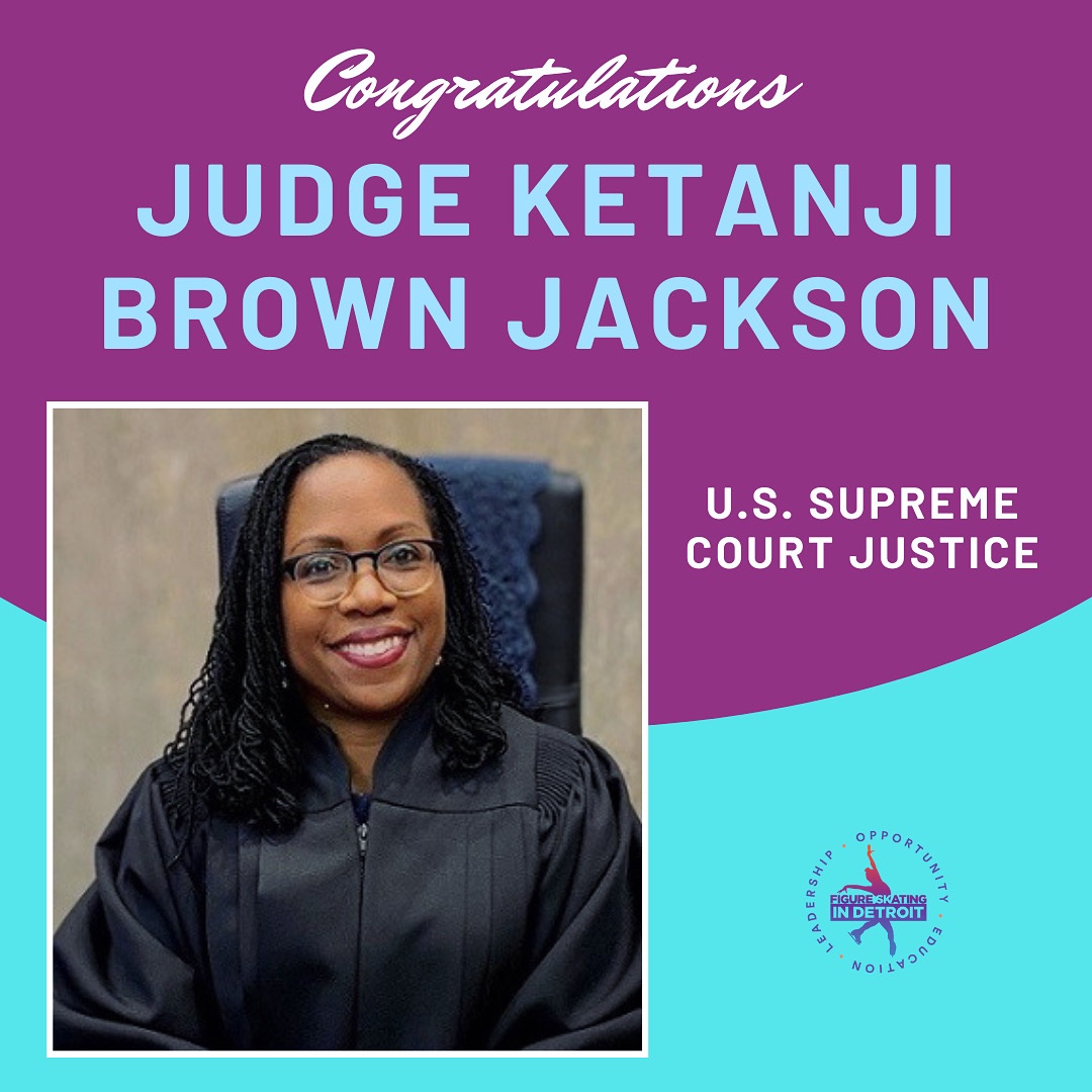 FSinDetroit's tweet image. History was made today! 💫 The first black woman on the U.S. Supreme Court #inspiration #blackgirlsrock