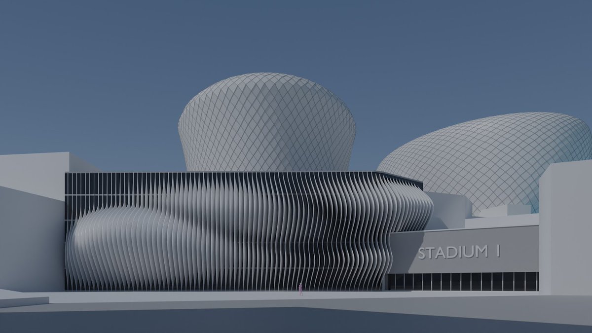 StadiumPass's tweet photo. Did you know that our lead artist @fabiopalvelli is also an architect?
Check out this amazing design! 👀
Join the crowd here at https://t.co/STVyG29GKa and never miss a beat!
#StadiumPass #NFTArtists #NFTMusic #NFTCommunity https://t.co/pqGJpP6VAL