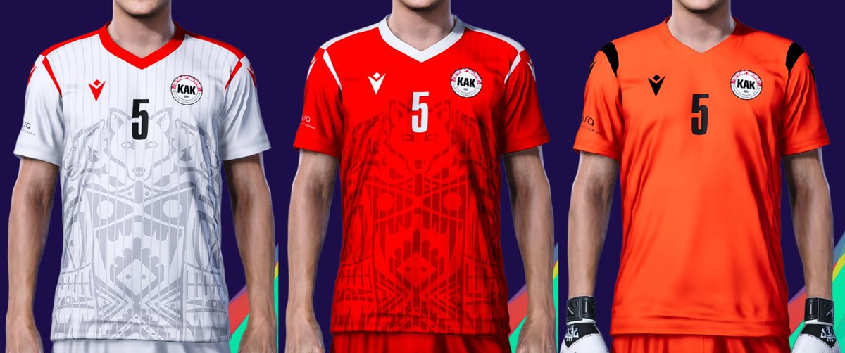 GREENLAND - OFFICIAL KITS 2022, BY MACRON.
Greenland is no longer affiliated with ConIFA, it belongs to the IIGA association.
version of the kits without sponsor.
Download: drive.google.com/drive/folders/…