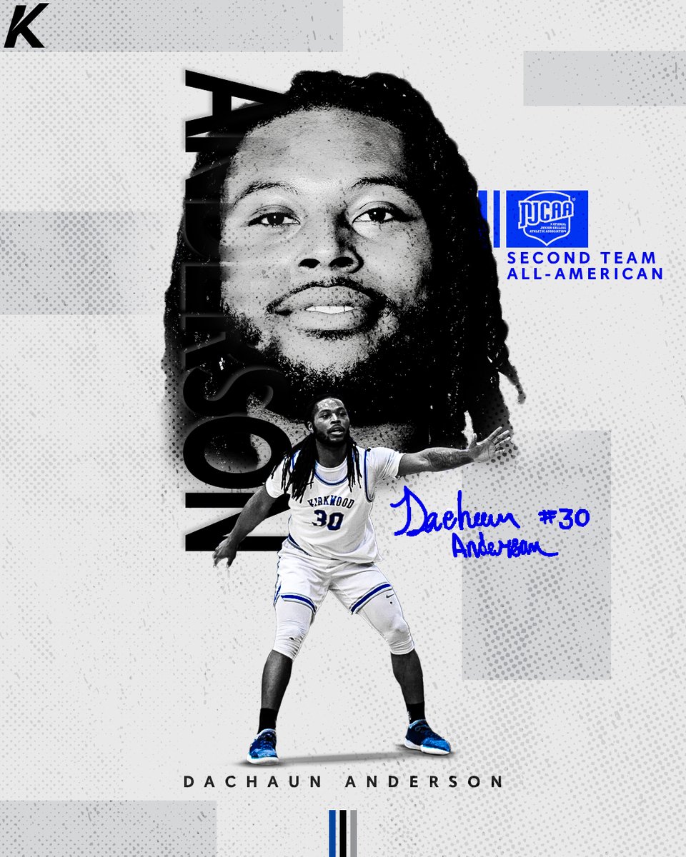 KirkwoodEagles's tweet photo. Congrats to DaChaun Anderson on being named NJCAA Second Team All-American last week! 🇺🇸

#WingsUp 🦅🏀 | @KCC_MBB https://t.co/2LRg4OOrkv