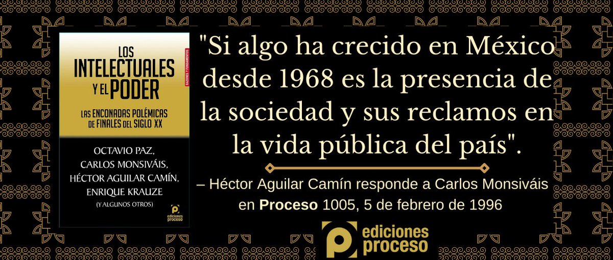 SomosProceso's tweet photo. La batalla de letras que se dio entre los intelectuales a finales del siglo XX, sacó a la luz hechos históricos del país. 🇲🇽
Conoce sus argumentos y análisis que hicieron en el nuevo libro digital 💻, ya a la venta en👉 https://t.co/Od6gicJeNK
#LeeDigital #LecturaDigital 📱 https://t.co/sYyZid4CjD