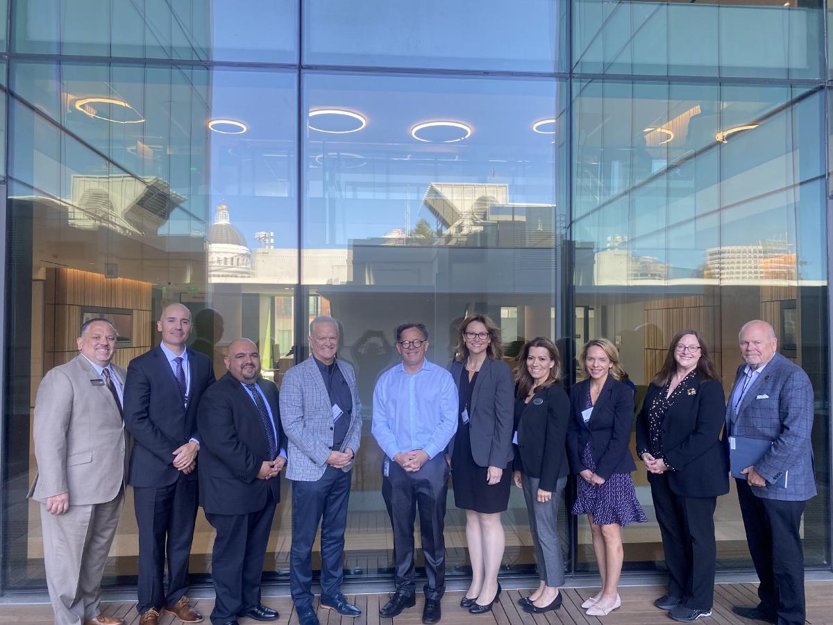Thank you <a href="/JoshNewmanCA/">Senator Josh Newman</a> for taking the time earlier this week to meet with #creditunions to discuss proposed legislation impacting our industry. We enjoyed the great conversation! #GRR2022