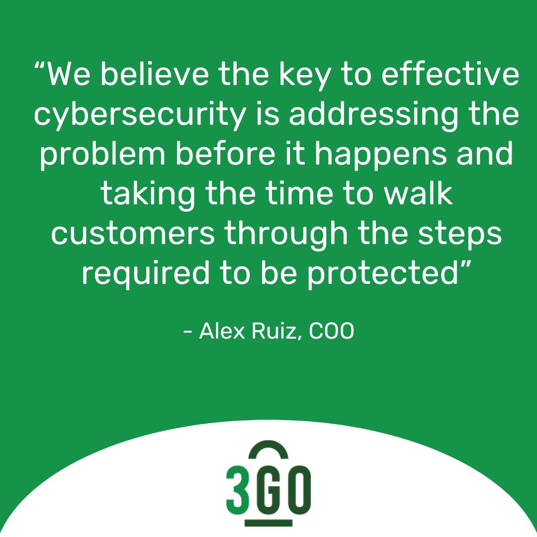 For 3GO COO <a href="/alexbruiz/">Alex B Ruiz</a>, proactivity and personalization are the keys to online safety. #Get3GO