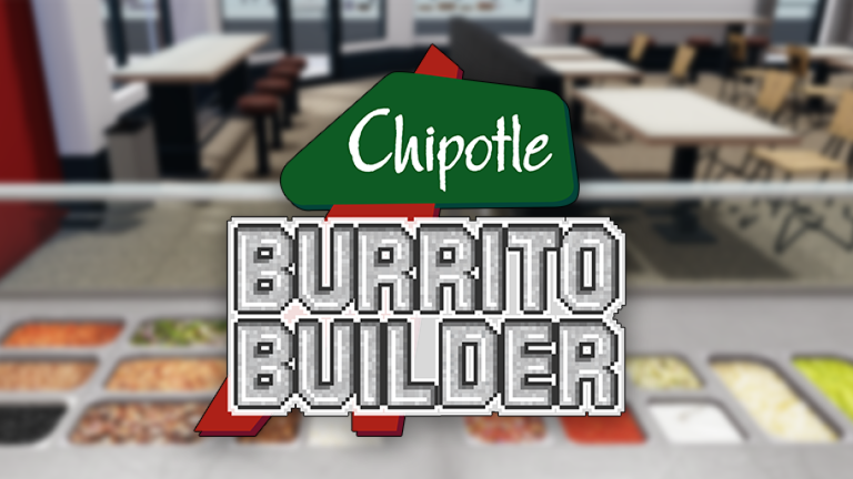 KreekCraft's tweet photo. The original Chipotle is now open on Roblox! Roll a virtual burrito, get a free real burrito IRL and unlock some swaggy ‘90s virtual items by heading to the experience now: https://t.co/HHdaVnsZwt #ChipotlePartner https://t.co/9AcWQDpWSM