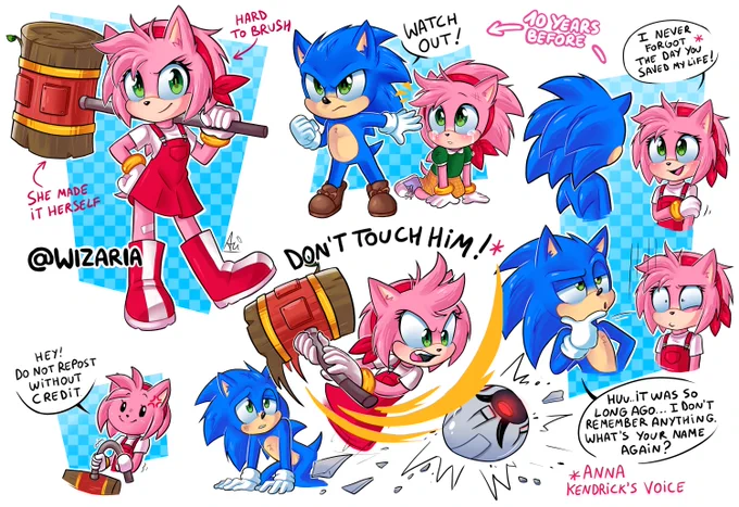@SonicMovie Hey... 👀I draw a lot of Sonic stuffs...drop a follow if you want to see more of it~ 