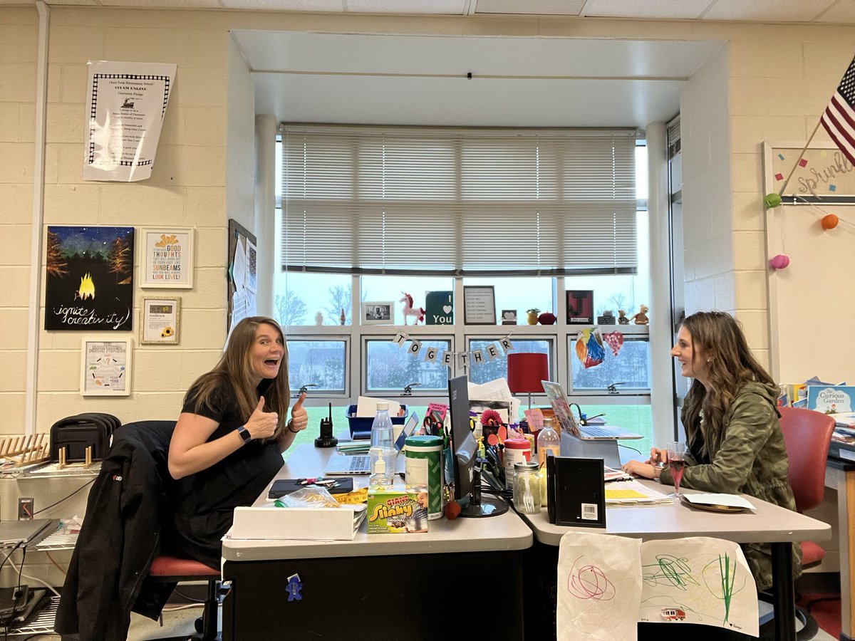 Kaitlin Chidester (@kaitchidester) on Twitter photo This #epicdesk has the brainchild of <a href="/mrsjones72812/">✨ Nikki Jones</a> and it was brilliant! It allowed is to easily #collaborate and ping ideas off each other but also kept us sane all year long!! #grateful This #epicdesk has the brainchild of <a href="/mrsjones72812/">✨ Nikki Jones</a> and it was brilliant! It allowed is to easily #collaborate and ping ideas off each other but also kept us sane all year long!! #grateful