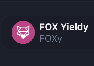 ErikVoorhees's tweet photo. The @ShapeShift_io DAO has created a derivative asset for FOX... a rebasing token called FOXy.

FOXy &amp; FOX are tradeable 1:1 fixed rate

You can stake FOX to get FOXy, which then earns yield passively, growing in qty.

~15% yield currently

1/3 https://t.co/PvDA6kDL2z