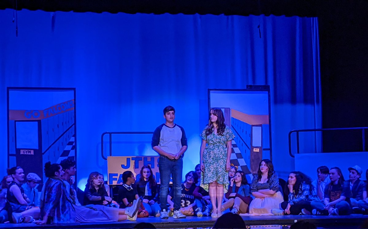 jefftwpmusic's tweet photo. Come see the JTMS musical, High School Musical Jr tomorrow at 7pm and Saturday at 2pm in the high school auditorium! https://t.co/I2b9bv7Q6F