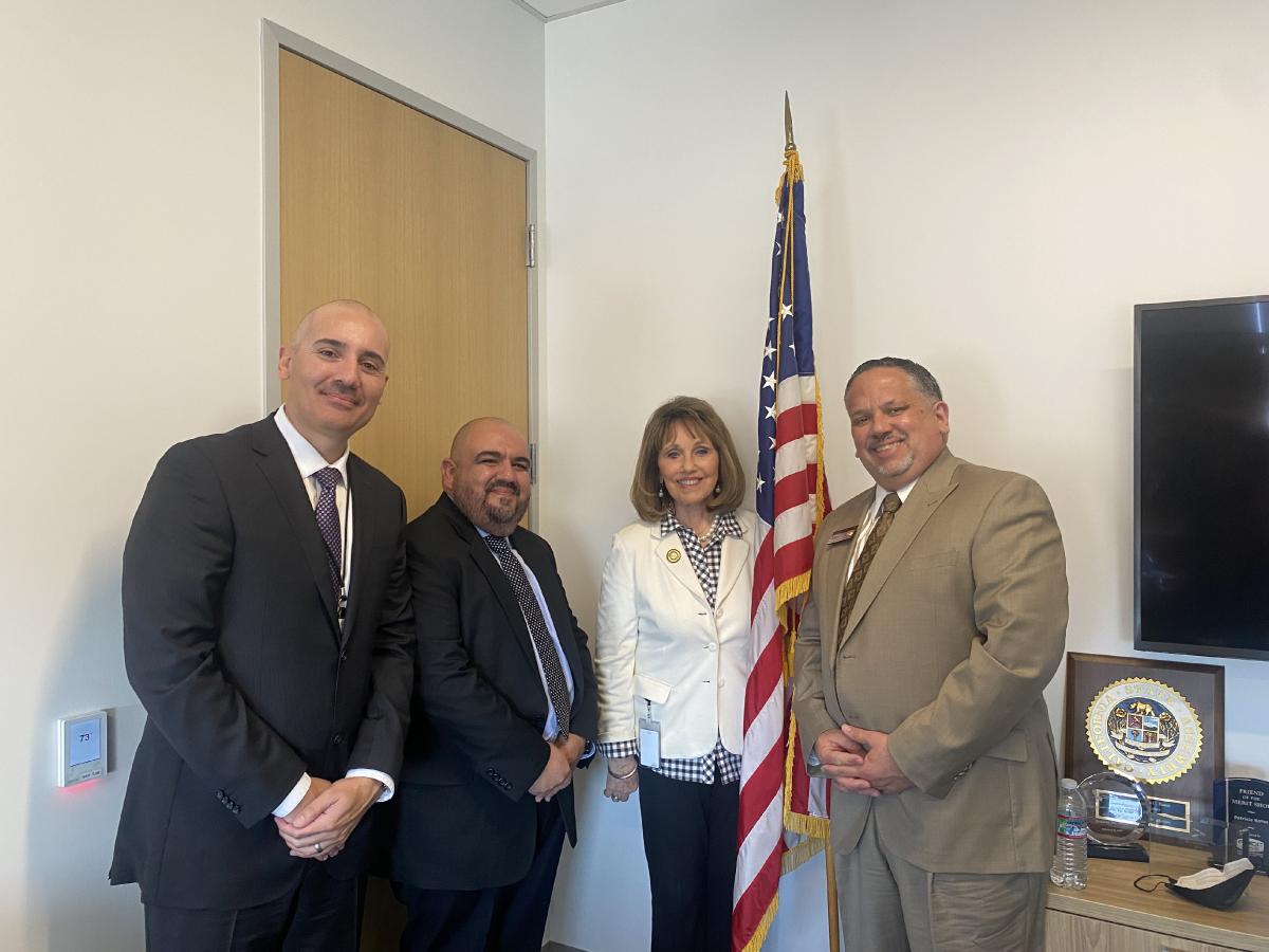 We appreciate <a href="/PatBatesCA/">Patricia “Pat” Bates</a> meeting with #creditunions earlier this week to discuss proposed legislation impacting our industry. 
Thank you for your time and the great conversation! #GRR2022