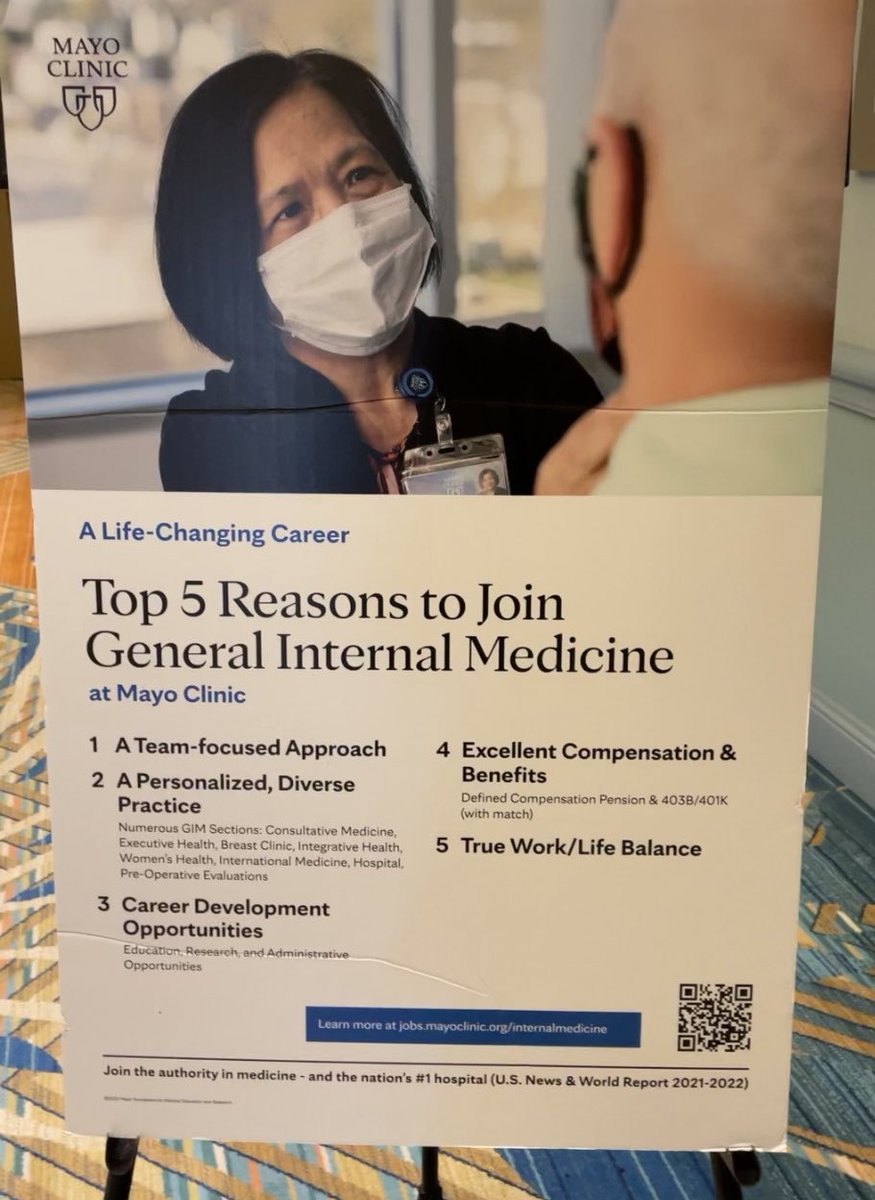 Exploring a career in GIM at #Mayo Clinic Rochester.So many choices and great mentors and colleagues.