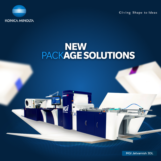 KonicaIndia's tweet photo. Expand your market horizons with cutting edge #printing and finishing technologies. Unbox new-age packaging capabilities for your clients across industries with #digitalfoiling & #UV.
Know more: https://t.co/EbAAEcc2d7
#KonicaMinoltaIndia #IndustrialPrinters #JETvarnish3DL https://t.co/W981AJrrKL