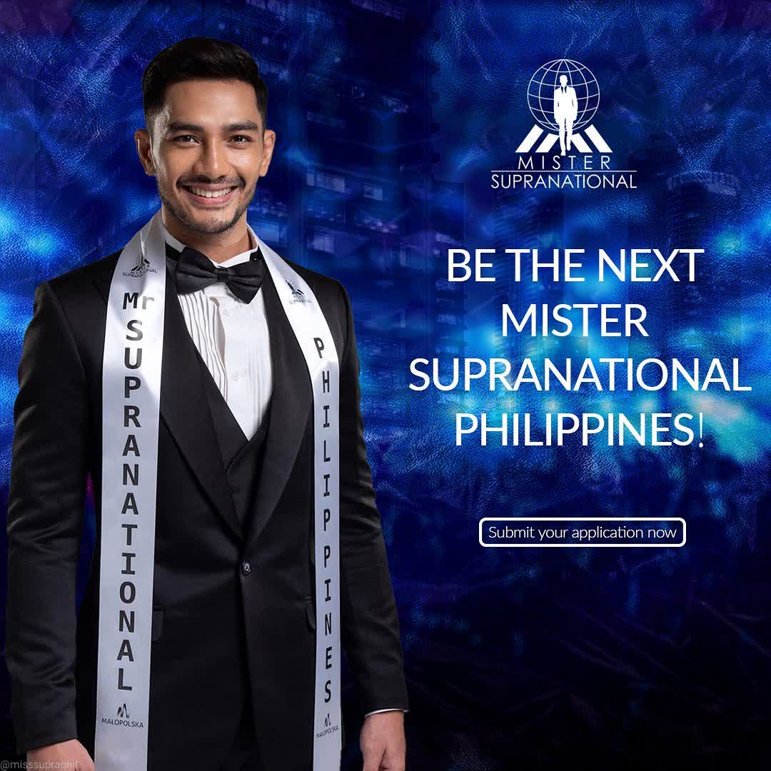 PBBjohnadajar's tweet photo. Be the next aspirational and inspirational King! 

Join the search for the next Mister Supranational Philippines! 

Download the application form below and send the accomplished copy together with one full body, swimwear, and headshotphotos @mwpalv@gmail.com. https://t.co/8bcMGRjie6