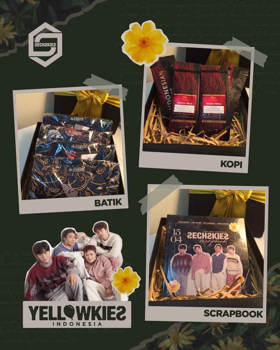 SECHSKIES_INA's tweet photo. ✨SECHSKIES 25TH DEBUT ANNIVERSARY PROJECT BY YELLOWKIES INDONESIA✨

FINALLY IT'S DONE!!! 😭💛

#SECHSKIES #젝스키스 
#YELLOWKIES #옐로우키스 https://t.co/HUUWygS3IM