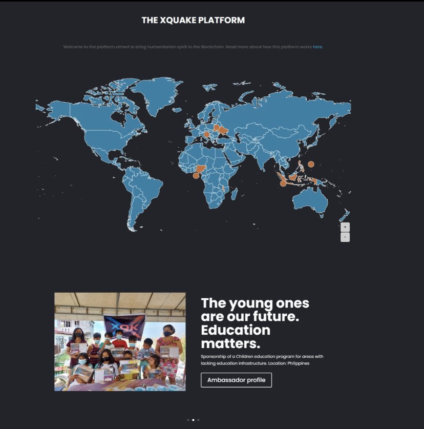 #Day8 of the <a href="/JoelKatz/">David 'JoelKatz' Schwartz</a> &amp; <a href="/Ripple/">Ripple</a> awareness challenge!

Did you know <a href="/officialXQK/">XQuake</a> recently launched their platform?

The fine people at XQuake are ramping up development. Can you show them some love <a href="/JoelKatz/">David 'JoelKatz' Schwartz</a>? A simple like or tweet would do!

Have a great weekend 🤙