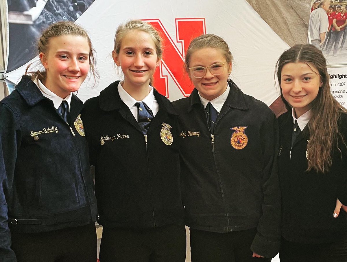 BlairAgEd's tweet photo. @BHSBlair Bears will be on stage tomorrow! Congrats to the Vet Science Team for a top 5 placing in the Vet Science CDE.  Katelyn Mitchell also is a top 10 individual! Elijah Tabor &amp; Mike Amandus will be recognized as a top 3 team in their division of the Agriscience Fair as well! https://t.co/7aferC6yq8