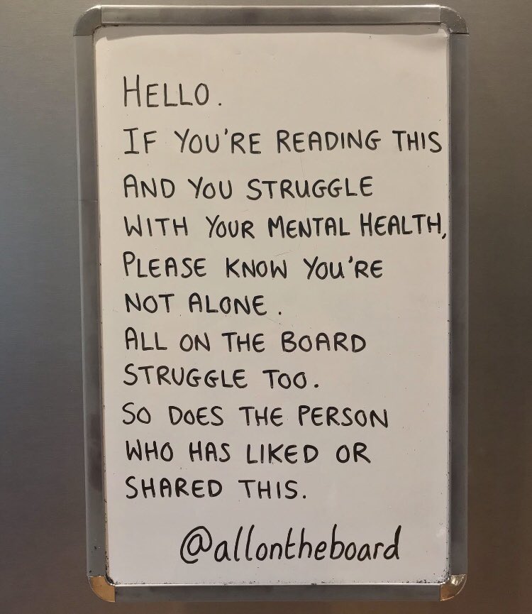 MeHeLP6's tweet photo. As lonely as it feels when you’re struggling with your Mental Health, please know you’re not alone.
#MentalHealth #YoureNotAlone #mentalhealth #MentalHealthAwareness #endthestigma #mentalhealthsupport #bestrong #BeKind #Mehelp2022 #mehelp #mehelpindia
@RaghuRaghavan1 https://t.co/8bM9Ug8C4h