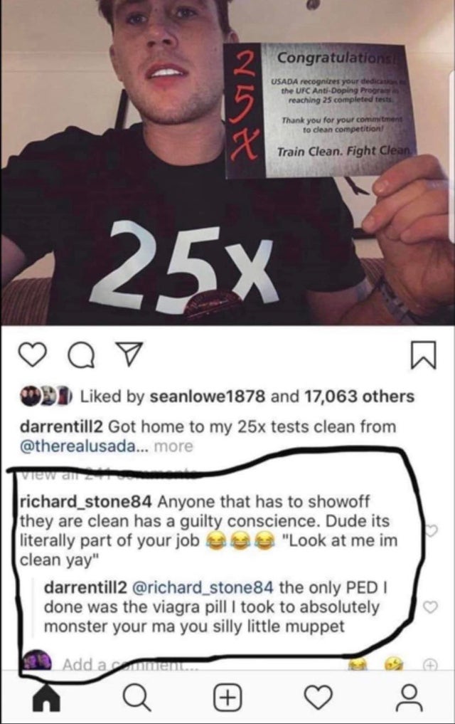 ThePeoplesMMA's tweet photo. Boom! Roasted. https://t.co/dPc3liu2PJ