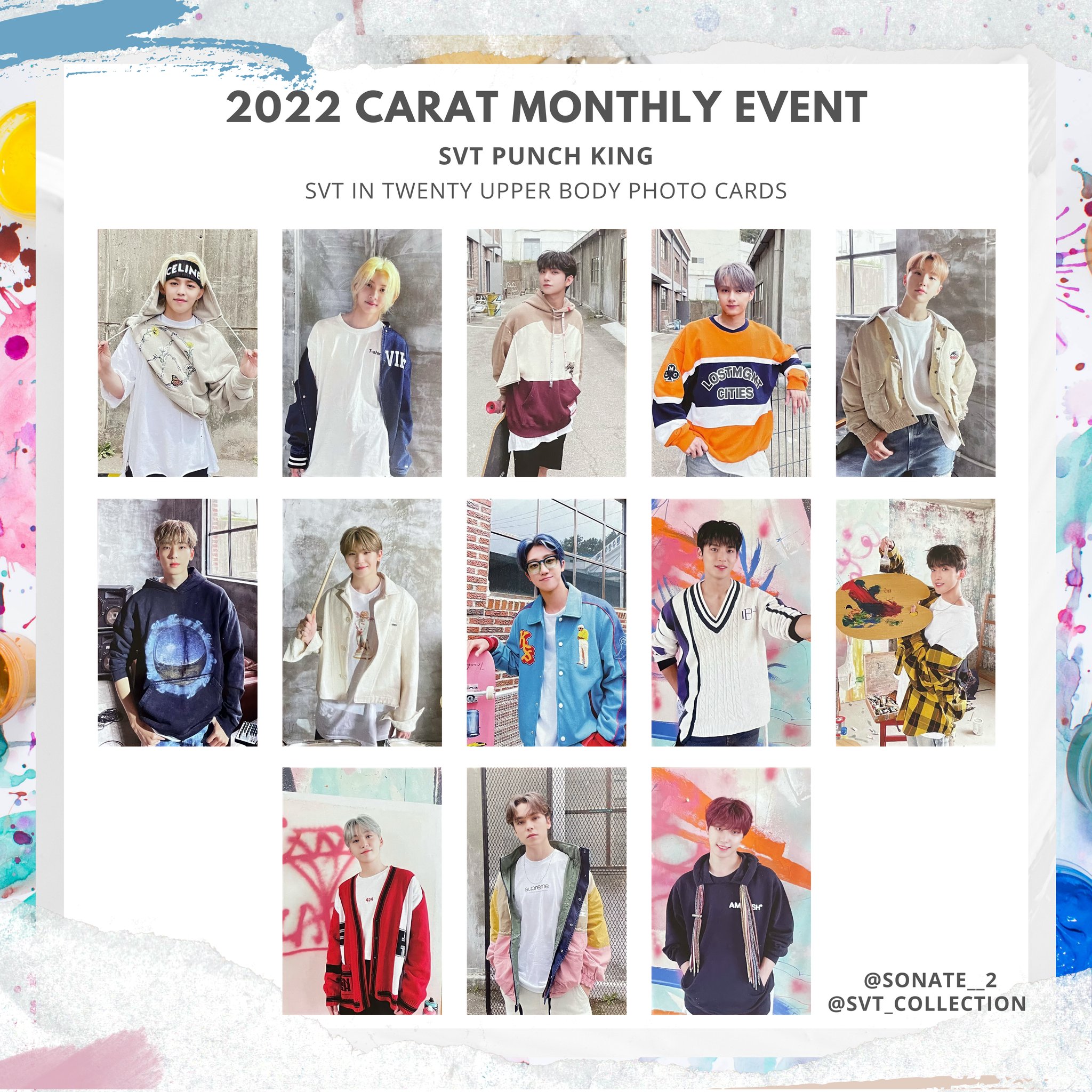 定番の冬ギフト SEVENTEEN Collection on X:  アイドル