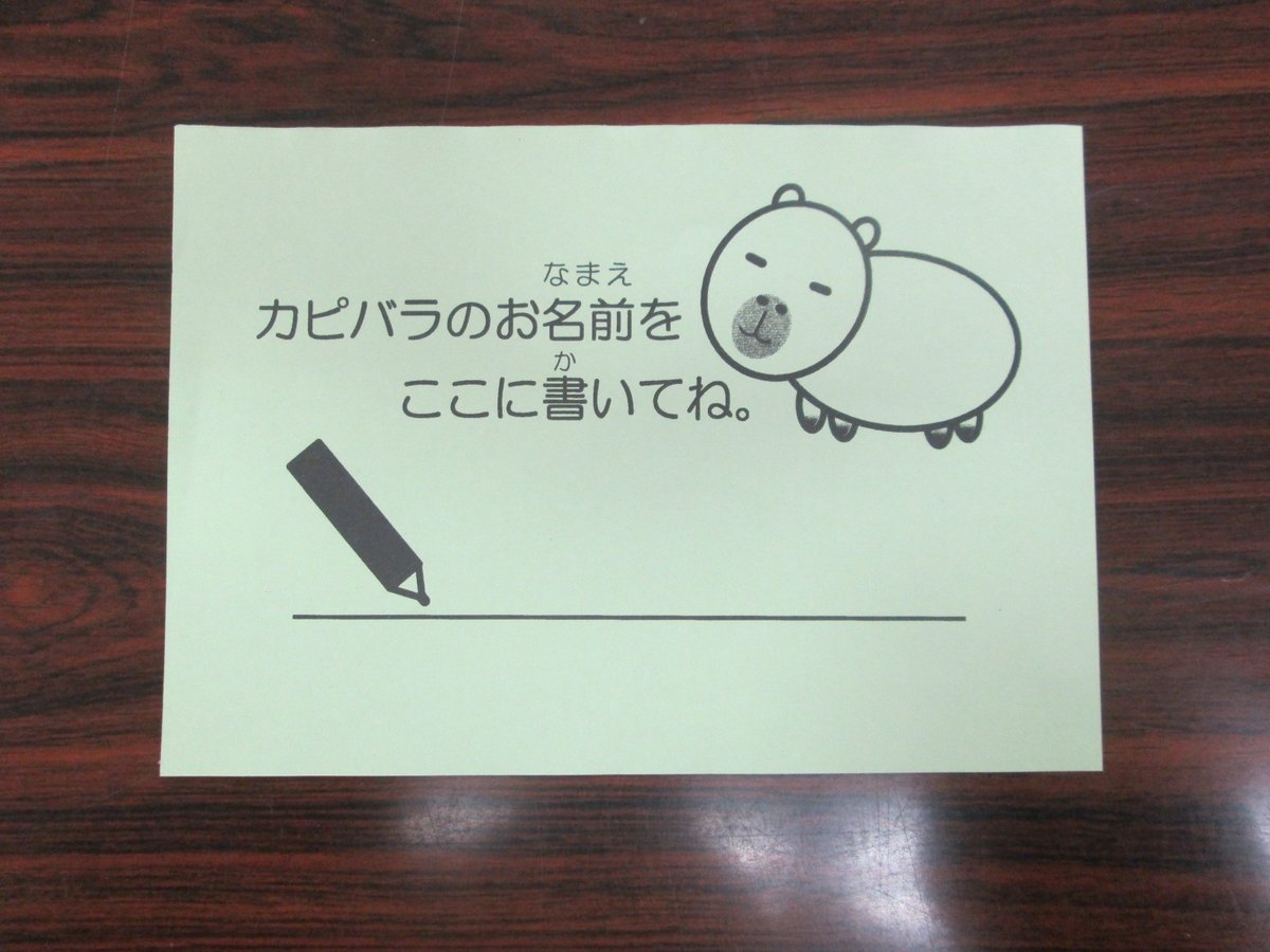 Hiratsuka_Spark's tweet photo. お待たせしました！
４月１０日（日）午前１０時からカピバラさんを展示公開します。
１０時から除幕式も予定しています。併せて５月８日（日）まで名前の募集も行います。
詳しくは４月１０日以降に総合公園ホームページを参照ください。
皆さんよろしくお願いします。
＃平塚市総合公園　＃カピバラ https://t.co/LVBBSdiO5h