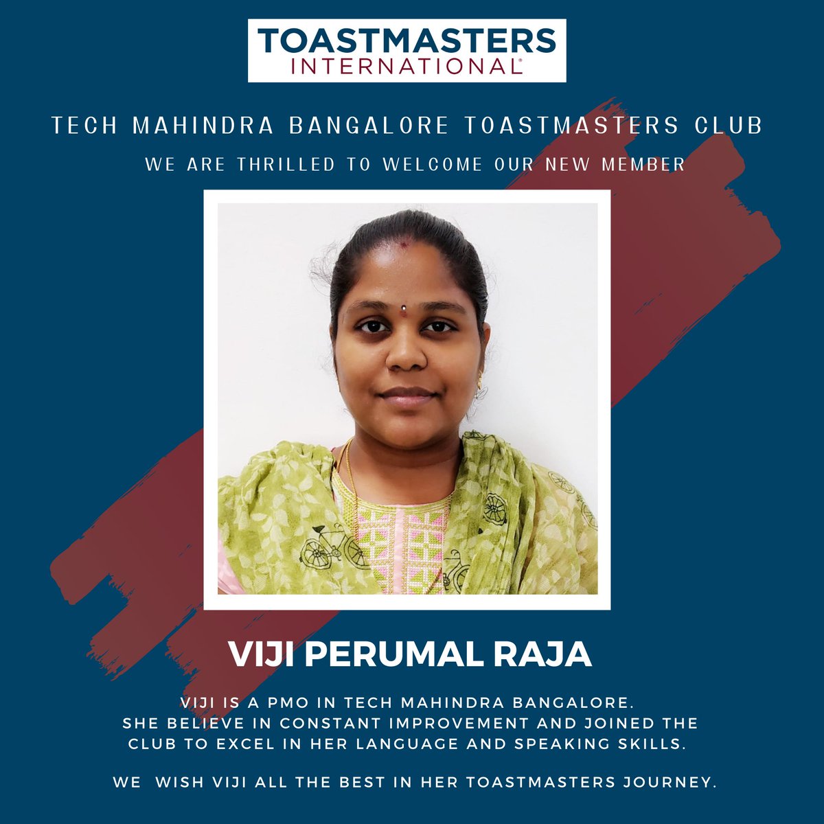 TechMahindra Bangalore Toastmasters Club tweet media