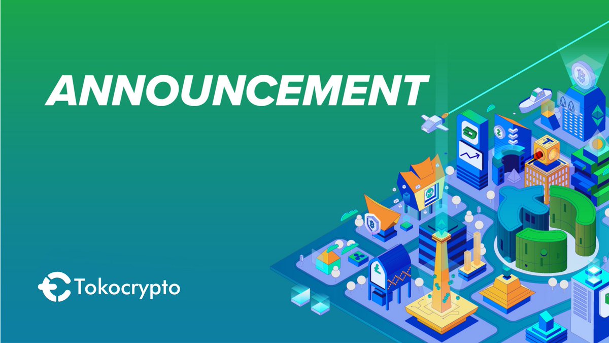 Tokocrypto's tweet photo. Hi Tokonauts! 
Pengumuman pemenang #Kriptoversity Airdrop dapat kamu lihat di sini: https://t.co/EaP9tAdB22

Selamat kepada para pemenang! Terima kasih kepada para Tokonauts yang sudah ikut berpartisipasi, sampai jumpa di event selanjutnya! 

#tokocrypto #SiapLebihJago https://t.co/mDHk45wlQp