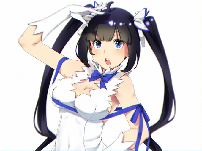 ヘスティアのtwitterイラスト作品