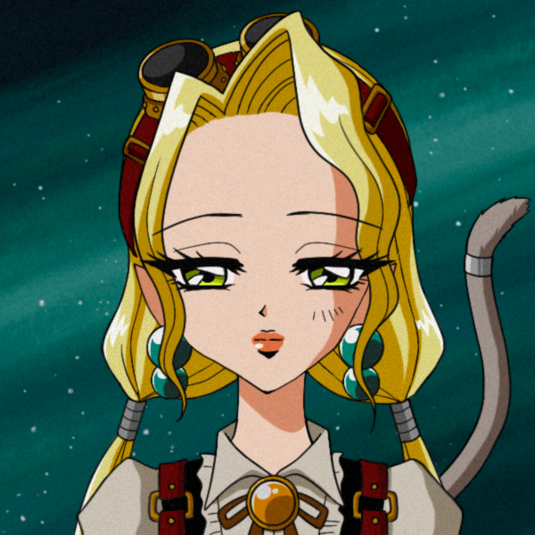 GalverseAnime's tweet photo. "This group is promoted as a rock band. In fact, they can perform sonic attacks on the enemy by playing"

"Her only goal is to bring peace and kindness into this world and she'd go miles for it!"

"She is a wanderess, a drop of free water. She belonged to no one and to no planet" https://t.co/WToYjfHf8g