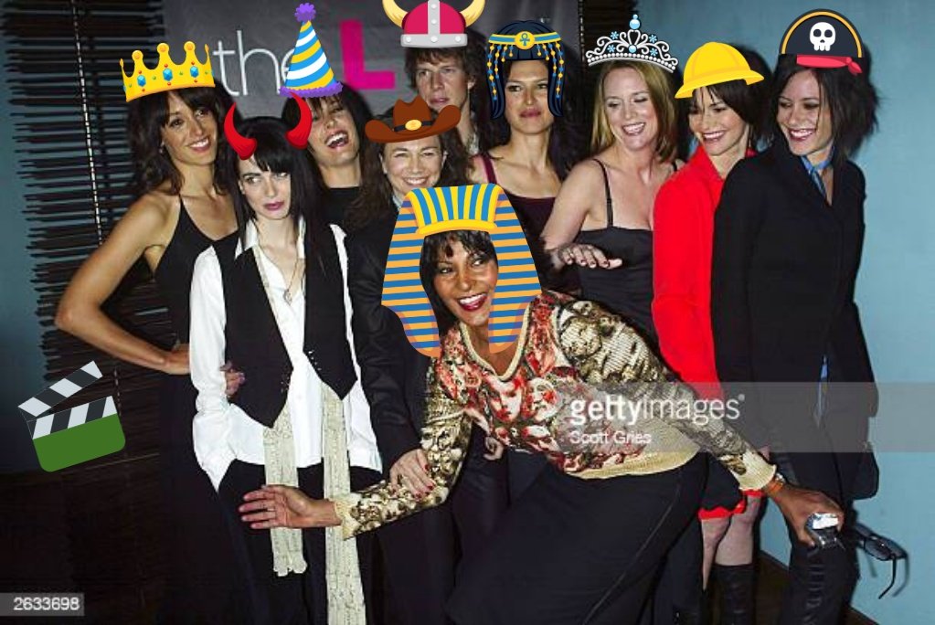 marychesf's tweet photo. #TheLWordGenerationQ sorrisos forçados e amarelos... #thelwordOg elas eram tão divertidas, brincalhonas e felizes dentro e fora do set. Marja estragou tudo. @SHO_TheLWord @Showtime #TibetteIsEndGame https://t.co/cWNi0kd6qK