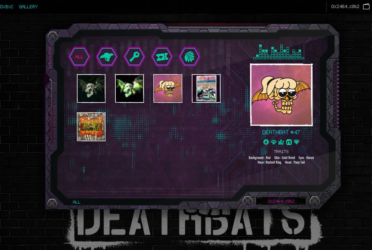 Deathbats Club tweet media