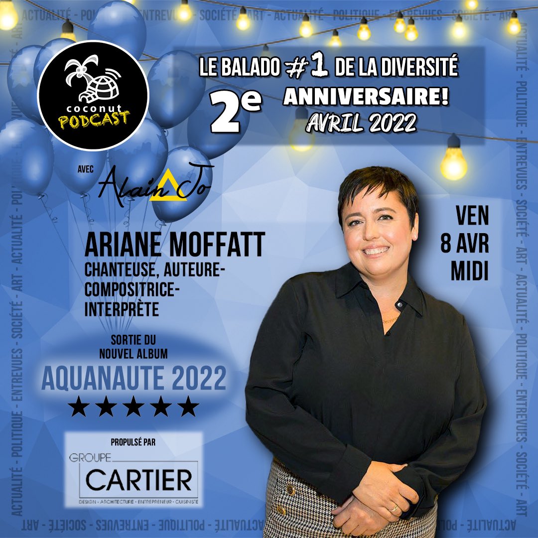 Lancement de l’album Aquanaute 2022- Nouvelle génération - @MoffattAriane  🔥🔥🚀🚀