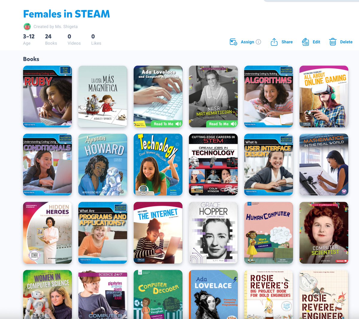 Luv our library and awesome librarians! The book I requested - "Ara the start Engineer" arrived in Japan. Hope this'll be also in Japanese for Japanese students. What else should I add? I'm interested particularly in the picture books for encouraging younger Ss in #Steam .