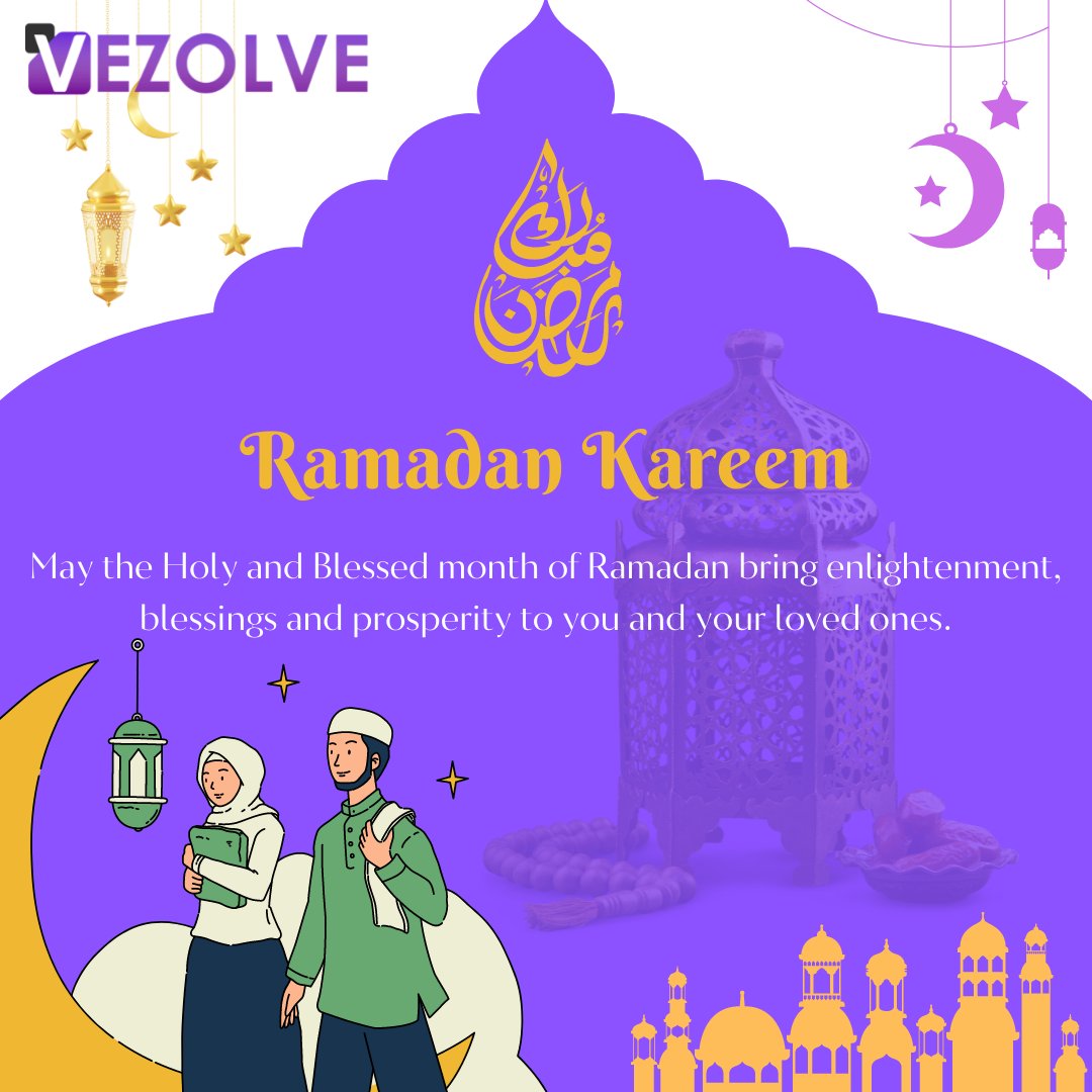 vezolve's tweet photo. 𝗥𝗮𝗺𝗮𝗱𝗮𝗻 𝗞𝗮𝗿𝗲𝗲𝗺🌙☪️ from @vezolve to you and your loved ones, we wish you a strengthened fast and blissful Eid.
#VEZOLVE #VeFamily #LifeAtVEZOLVE #happymoments #goodplacetowork #RamadanKareem #RamadanMubarak https://t.co/FGRSud76mY