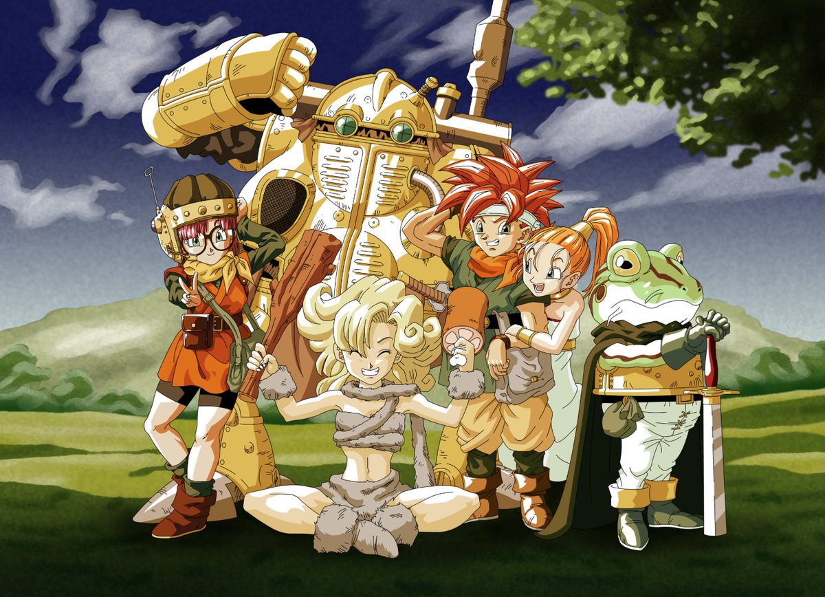 nibarram's tweet photo. Vi algunos tweet sobre el cumpleaños de #AkiraToriyama y su trabajo en Dragon Ball, pero no leí sobre su participación en #ChronoTrigger y #DragonQuest para SNES. Pedazos de juegos de Square y Enix. t Talento incalculable de Toriyama. Juzgue usted: https://t.co/zoPnCRHD1I