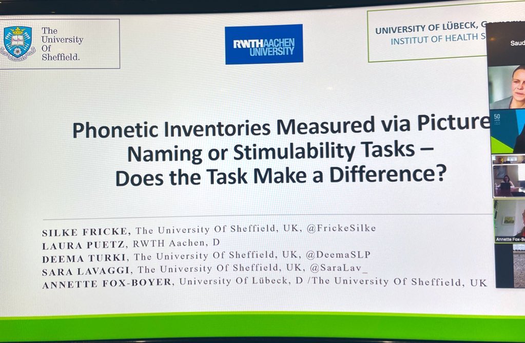 DeemaSLP's tweet photo. So happy to be part of an amazing team @FrickeSilke @SaraLav_ and Annette Fox-Boyer @HCS_Sheffield. Thank you Annette for this great presentation👏🏻 #ISMBS2022 https://t.co/ZtJMNDwVTm