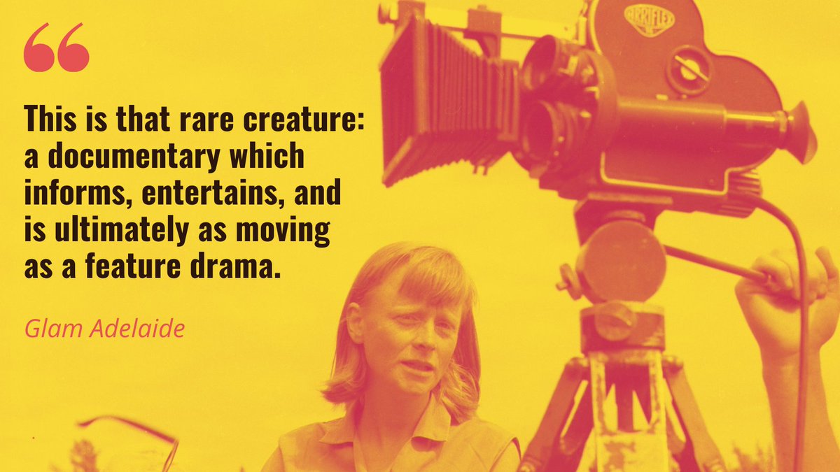 CameraStopped's tweet photo. A very special thank you to @glamadelaide for this review of When the Camera Stopped Rolling!
Book your π to see the film in cinemas in APRIL! And read the full review here:
https://t.co/erNCiXvNKR
#GlamAdelaide #Whenthecamerastopped #Celebratecinema #JaneCastle #PatFiske https://t.co/pUuU6w4lWJ