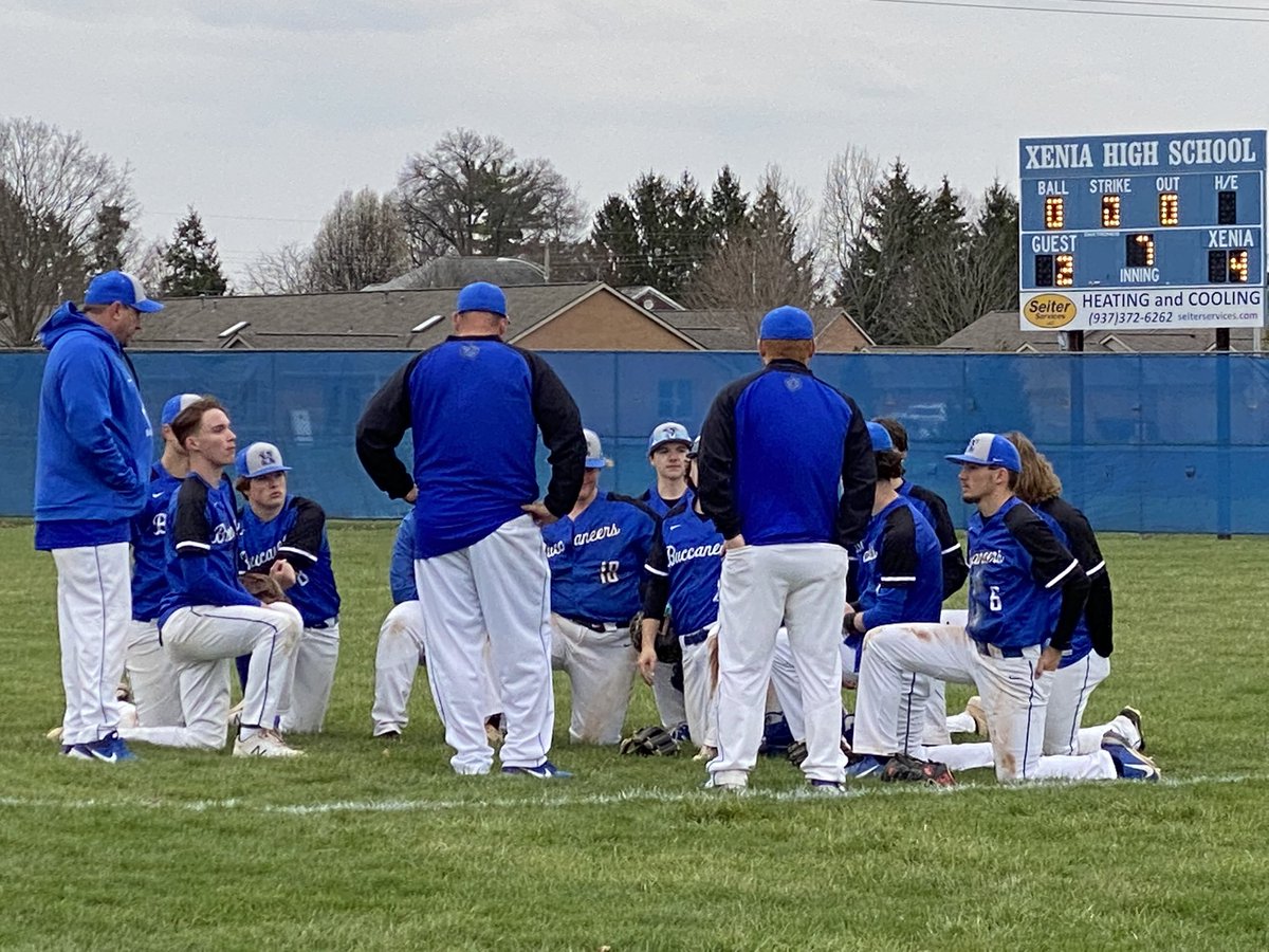 Varsity with the bounce back win over Tipp 4-2 !! 💙⚾️🏴‍☠️🧢 <a href="/XeniaAthletics/">Xenia Athletics</a> <a href="/Xenia_Baseball/">Xenia HS Baseball</a>