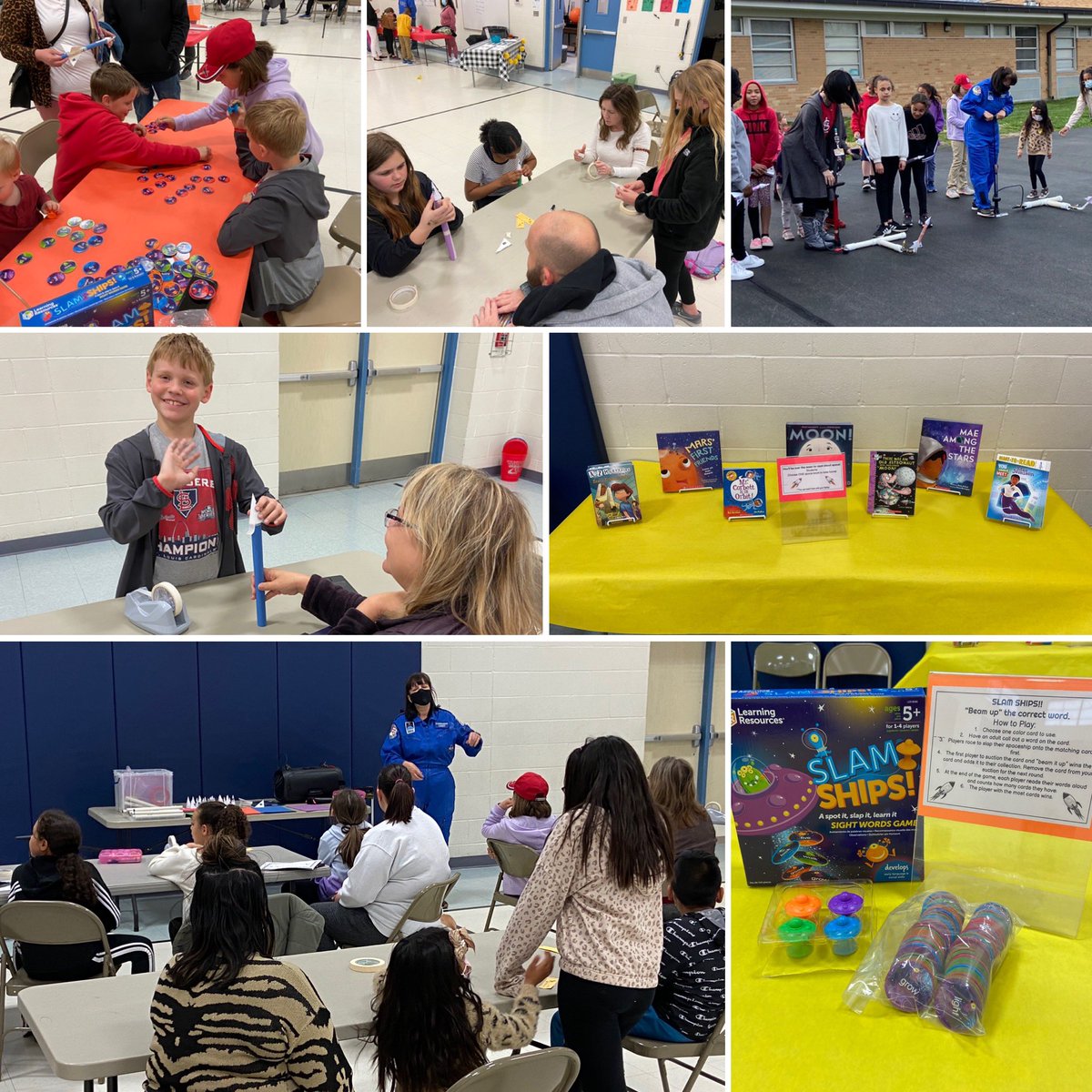 ZumForestPark's tweet photo. Our reading night was out of this world! Thank you Mrs. Margul for organizing a fun event for our families! Thank you @clcstlouis for helping us to become rocket engineers! https://t.co/g4jgIaOo1R