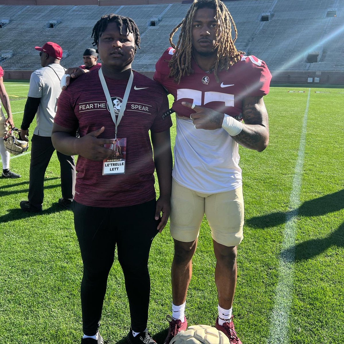 lett__4's tweet photo. Had a great visit today at florida state ! @FSUFootball @family_251 https://t.co/MoS3B6rZLa