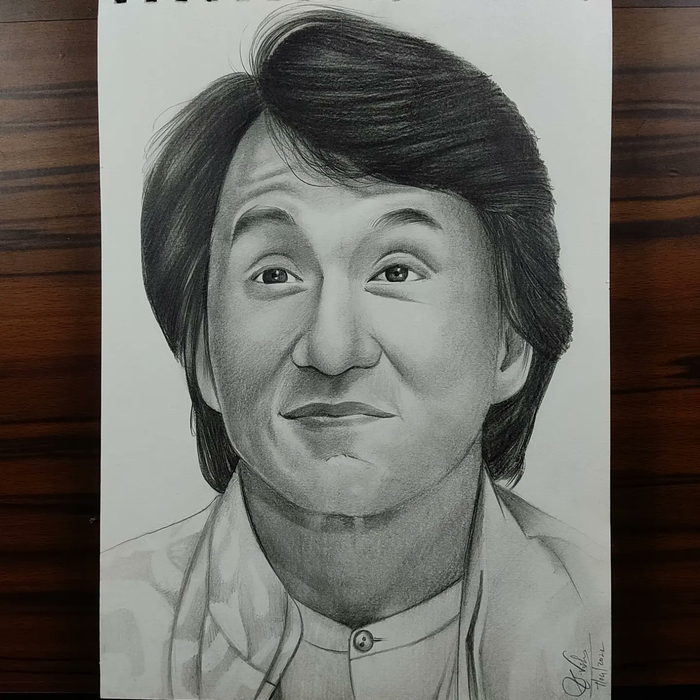 Daily Drawing Challenge Day 5  Movie Star Jackie Chan  PeakD