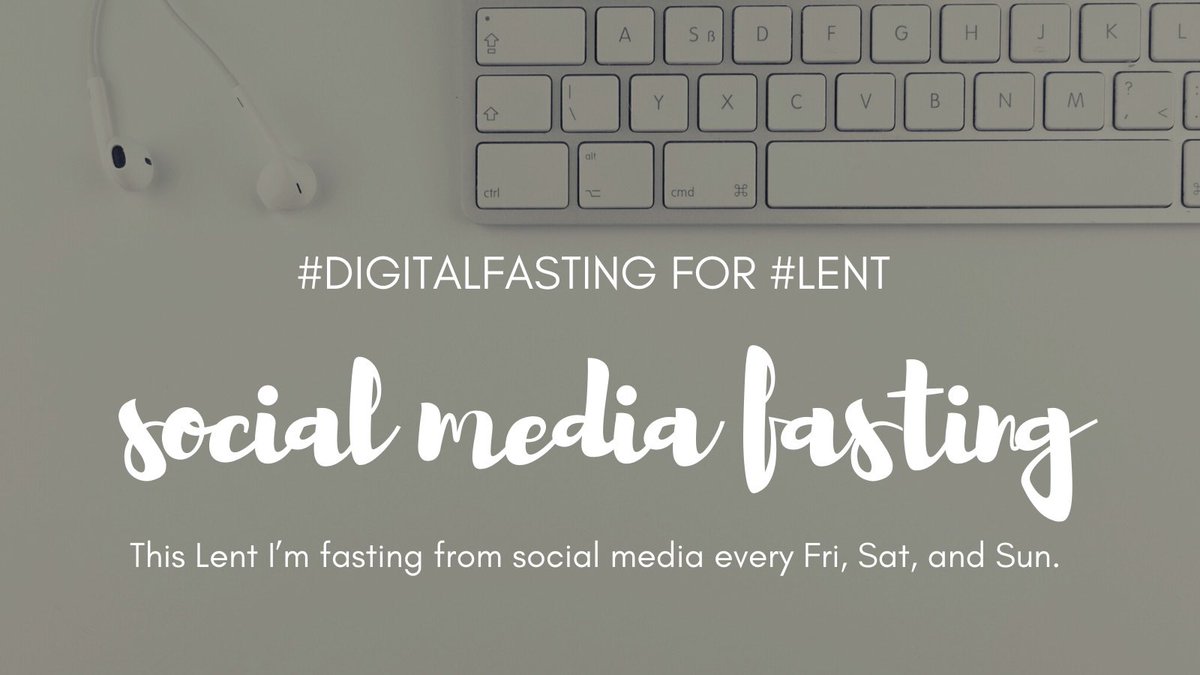 Thursday night. Signing off social media for the long weekend. #Lent2020 #DigitalFasting

Before I go, asking for everyone’s prayers for my brother David who has cancer. Today was a bad news day. 
🙏