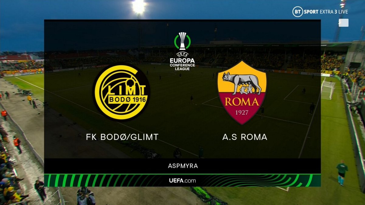Full match: Bodo / Glimt vs Roma