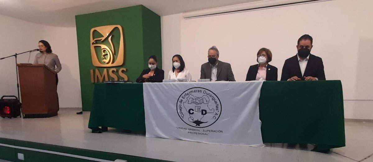 Entrega el Colegio de Enfermeras Durangueñas A.C. “certificados de calidad” al personal de enfermería, LE María del Refugio Torres D, Presidenta, <a href="/Humberto2R/">Dr. Humberto I. Rosales Ronquillo</a> vicepresidente FECOP Y Presidente del Colegio Médico de Durango.