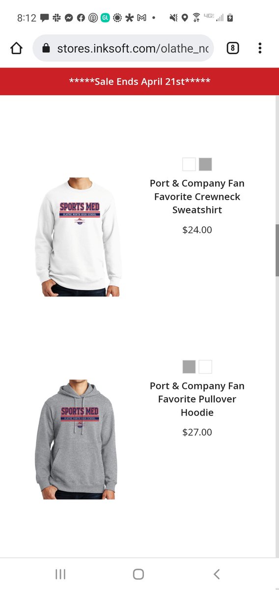 ONSportsMedBC's tweet photo. Last Sports Med Spirit Wear sale of the year going on now! Sale ends on April 21st. Don't miss out!

https://t.co/NqOnQmGf1M https://t.co/jaY3v4NweC