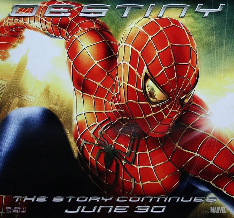 RT @TobeyGifs: Here a Rare Spider-Man 2 (2004) Poster https://t.co/xGmwULL8AR