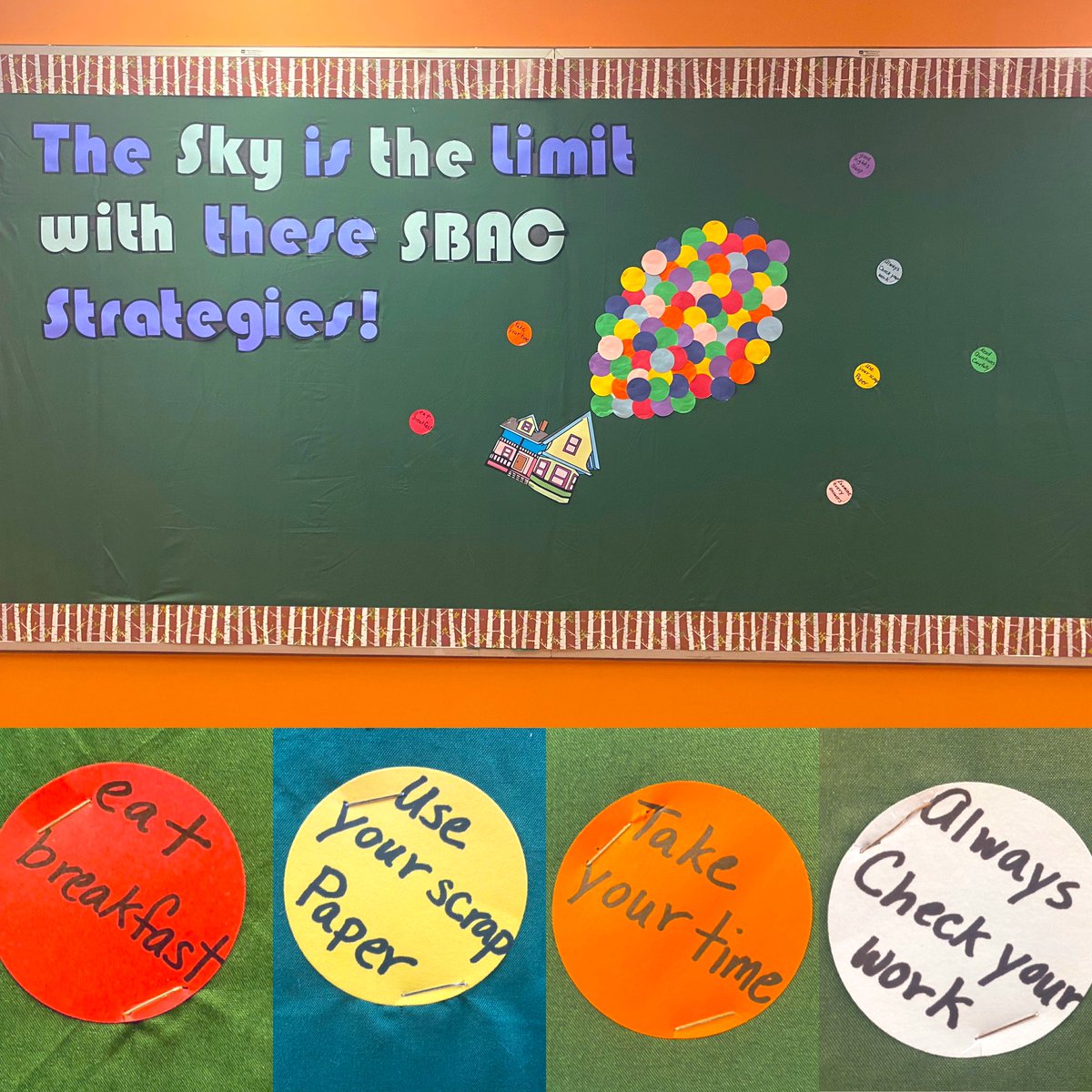 AnnieFisherSTEM's tweet photo. Reminding all our #tinystemmers to use their #SBACstrategies next week as we begin our standardized testing! We can’t wait to see our students achieving to new heights! #testsmart #datainformed #growthgoals @msboratko @Hughes33Willie https://t.co/sBacjBHWBg