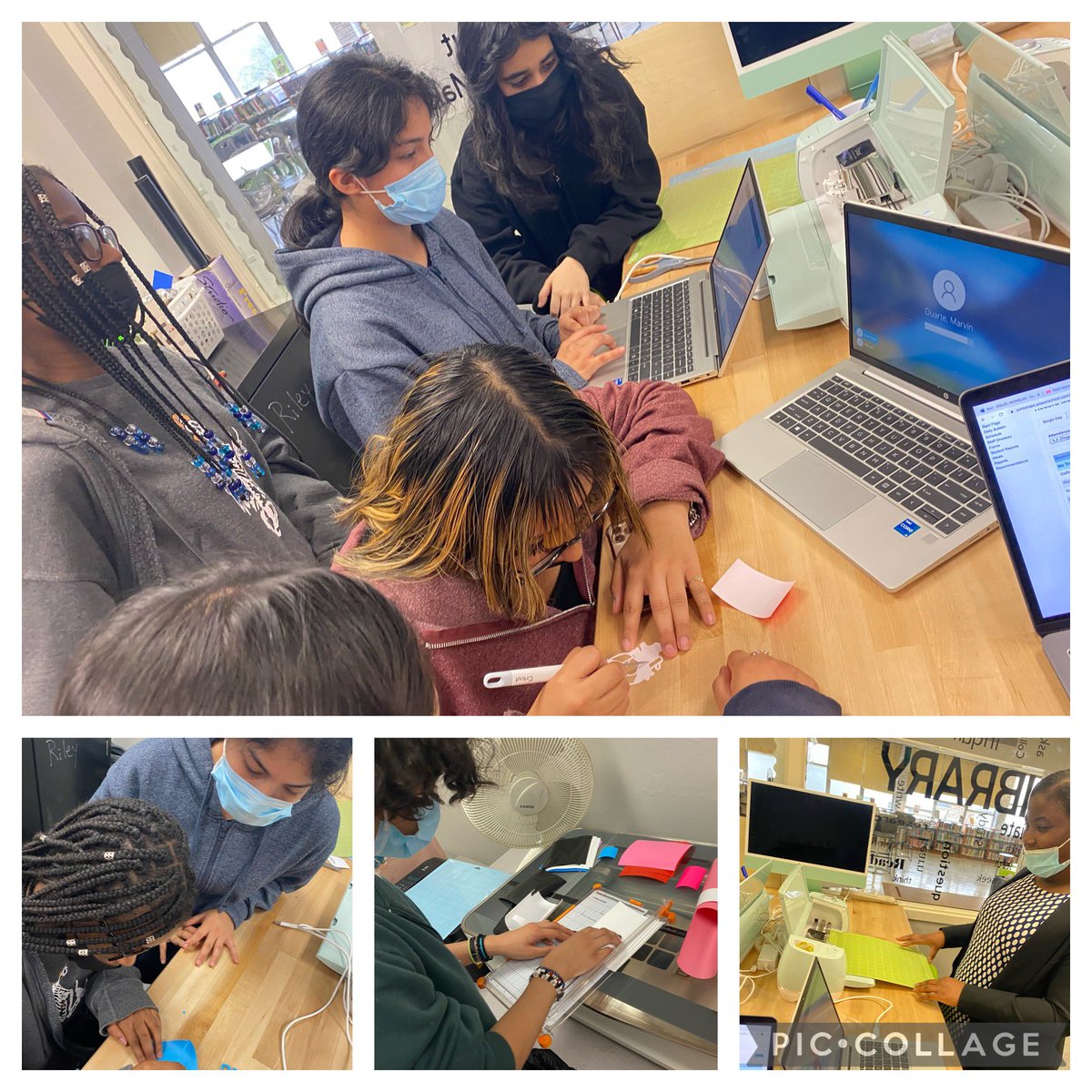GortonPTECH's tweet photo. Gorton PTECH Designing and creating their own apparel! https://t.co/ZUcXkRtWGE