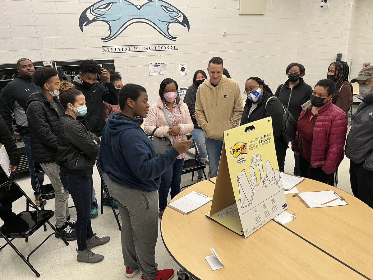 GipsonEducator's tweet photo. Tonight’s AVID Showcase @DavisMiddle Thank you @griff26point2 @MsYhap_VP, Mrs. Johnson and Mrs. Hairston for your support tonight. #davismsAVID #AVID4college https://t.co/7QZ9tzwuuO