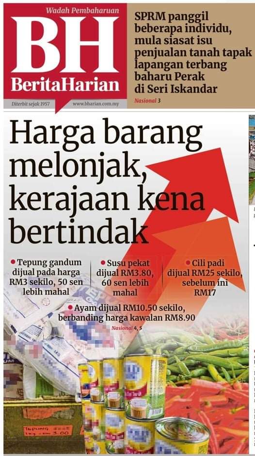 Cili 2021 harga padi sekilo Benih Cili